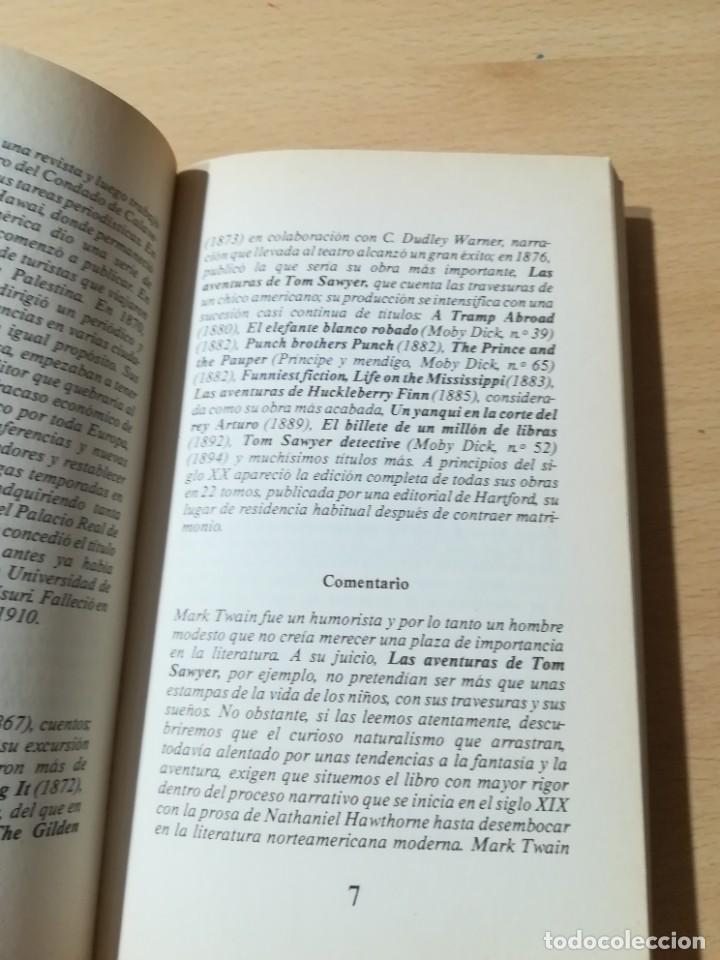 Libros de segunda mano: NARRACIONES HUMORISTICAS - MARK TWAIN - MOBY DICK U+106 - Foto 7