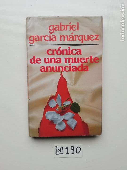 Libros de segunda mano: Cr&oacute;nica de una muerte anunciada - Foto 1