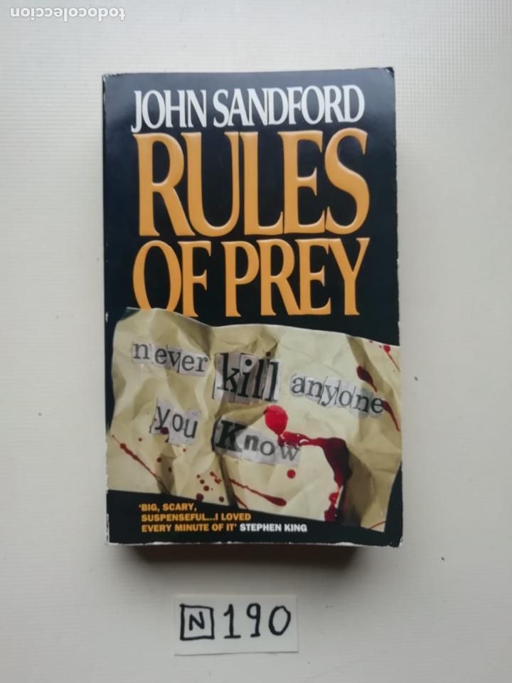Libros de segunda mano: Rules of prey - Foto 1