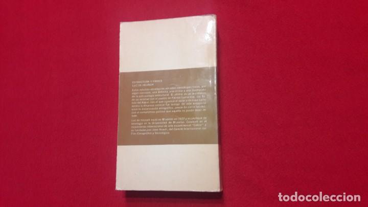 Libros de segunda mano: ESTRUCTURA Y PRAXIS. LUC DE HEUSCH - Foto 4