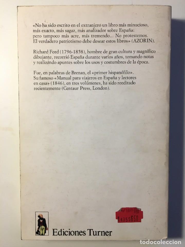 Libros de segunda mano: Las cosas de Espa&ntilde;a. Richard Ford - Foto 3