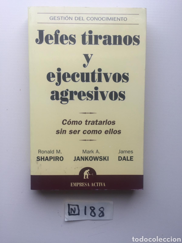 Libros de segunda mano: Jefes Tiranos Y Ejecutivos Agresivos - Foto 1