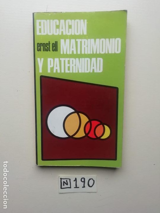 Libros de segunda mano: Educaci&oacute;n matrimonio y paternidad - Foto 1