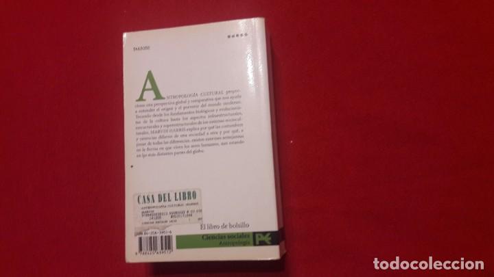 Libros de segunda mano: ANTROPOLOGIA CULTURAL. MARVIN HARRIS. - Foto 4