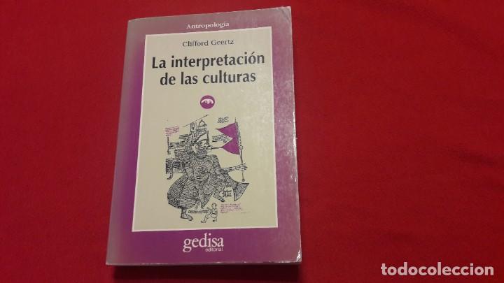 La interpretación de las culturas. clifford gee - Vendido en Venta