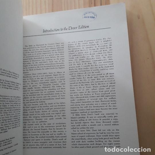 Libros de segunda mano: The Dor&eacute; Bible Illustrations, 241 plates by Gustav Dor&eacute; - Foto 5