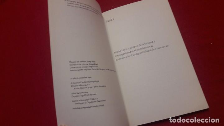 Libros de segunda mano: LETN&Ograve;LEG DAVANT EL COLONIALISME. MICHEL LEIRIS. - Foto 3