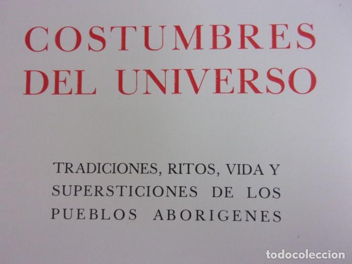 Libros de segunda mano: COSTUMBRES DEL UNIVERSO / A. C. HADDON / 1955. MONTANER Y SIMON - Foto 3