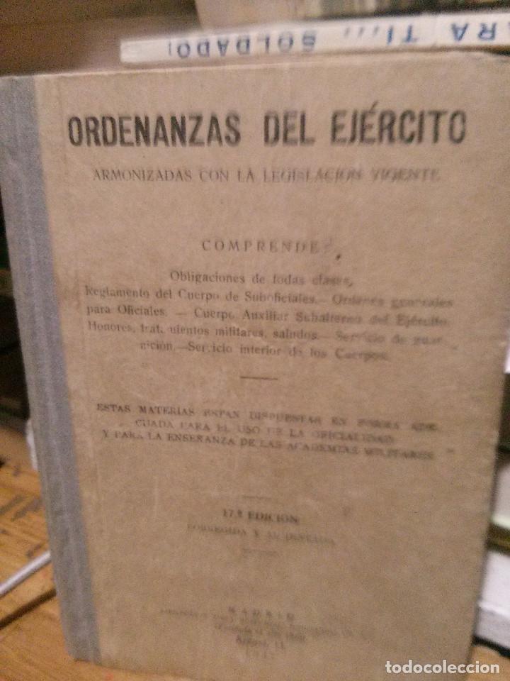Libros de segunda mano: ORDENANZAS DEL EJERCITO, MADRID ARENAL 11, 1947 - Foto 1