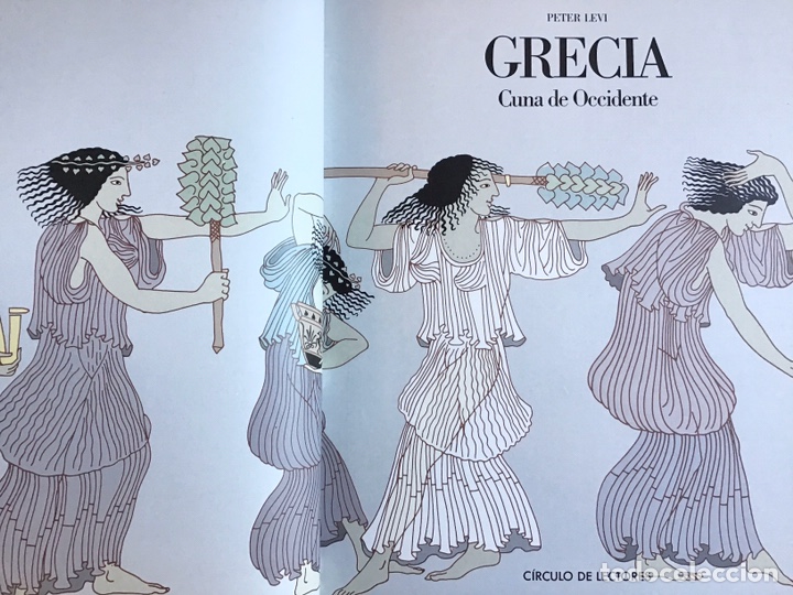 Libros de segunda mano: GRECIA / CUNA DE OCCIDENTE / PETER LEVI / C&Iacute;RCULO DE LECTORES - Foto 4