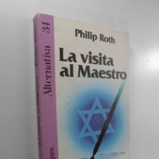 Libri di seconda mano: LA VISITA AL MAESTRO PHILIP ROTH. Lote 221931028