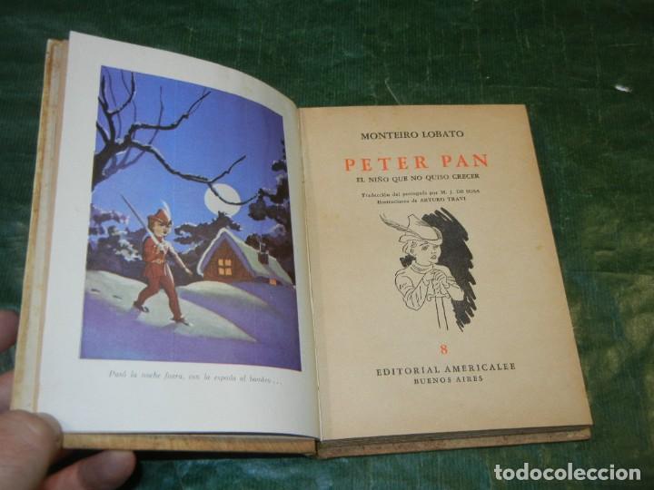 Libros de segunda mano: MONTEIRO LOBATO - PETER PAN - ED.AMERICALEE 1945 - Foto 2
