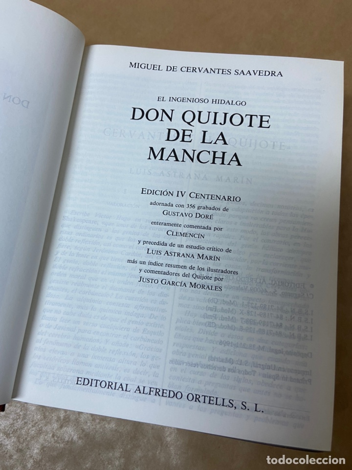 Libros de segunda mano: DON QUIJOTE DE LA MANCHA EDICION IV CENTENARIO - Foto 5