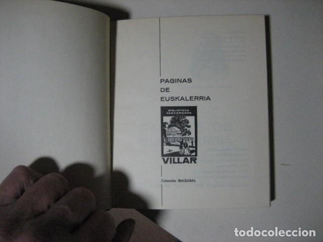 Libros de segunda mano: PAGINAS DE EUSKALERRIA, ANTONIO TRUEBA, EJEMPLAR NUMERADO COLECCION IBAIZABAL - Foto 4