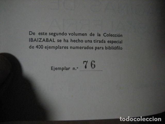 Libros de segunda mano: PAGINAS DE EUSKALERRIA, ANTONIO TRUEBA, EJEMPLAR NUMERADO COLECCION IBAIZABAL - Foto 6