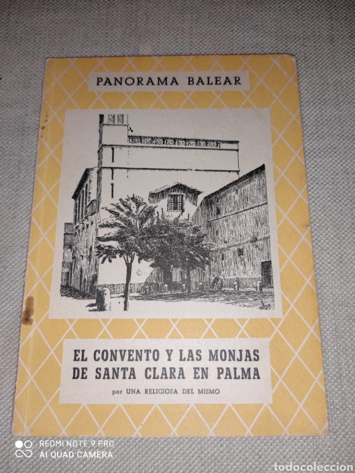 Libros de segunda mano: Panorama Balear. Convento y monjas de Santa Clara. - Foto 1