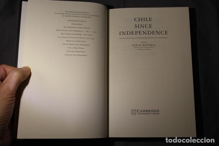 Libros de segunda mano: CHILE SINCE INDEPENDENCE. EDITED BY LESLIE BETHELL. TEXTO EN INGL&Eacute;S. - Foto 2