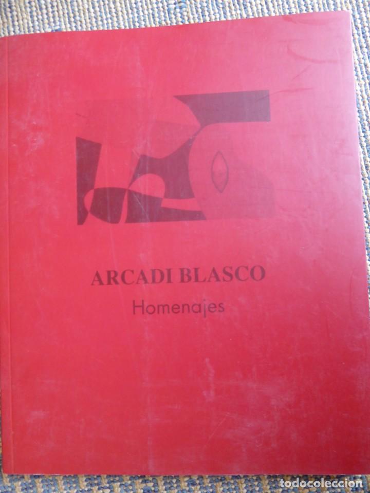 Libros de segunda mano: ARCADI BLASCO. Homenajes. Castellano/Catal&aacute;n. - Foto 1