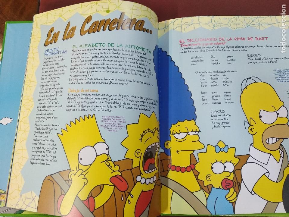 Libros de segunda mano: Los Simpson - libro de juegos para dias de sol - circulo de lectores - JO1 - Foto 2