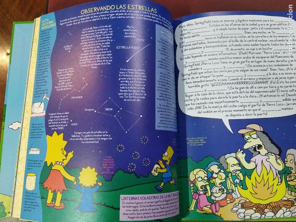 Libros de segunda mano: Los Simpson - libro de juegos para dias de sol - circulo de lectores - JO1 - Foto 3