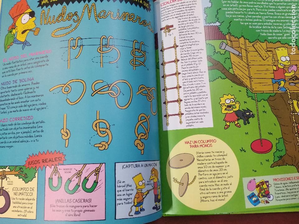 Libros de segunda mano: Los Simpson - libro de juegos para dias de sol - circulo de lectores - JO1 - Foto 4