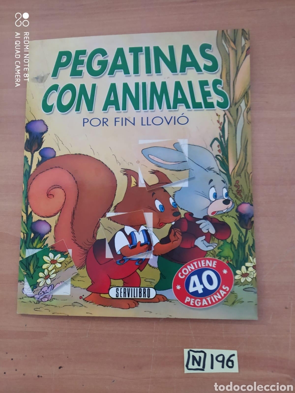 Libros de segunda mano: Pegatinas Con Animales - Foto 1
