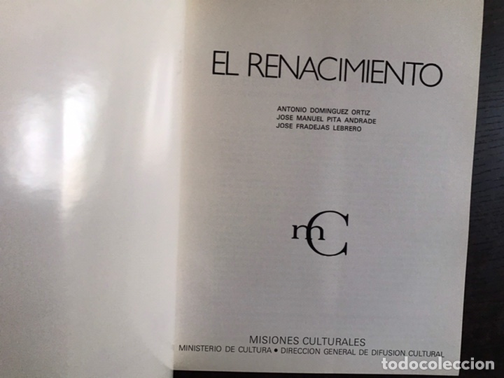 Libros de segunda mano: El renacimiento. Antonio Dom&iacute;nguez Ortiz - Foto 2