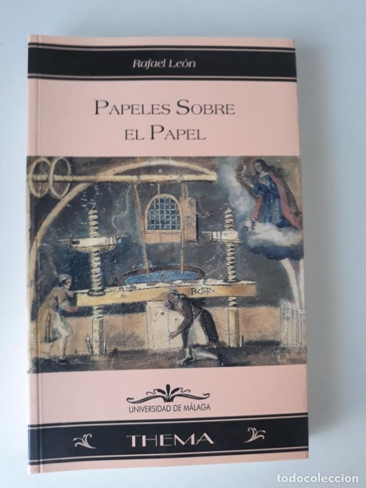 Libros de segunda mano: PAPELES SOBRE EL PAPEL - RAFAEL LE&Oacute;N - Foto 1