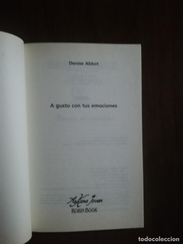 Libros de segunda mano: A GUSTO CON TUS EMOCIONES. DENISE ABBOT. ROBIN BOOK. 2000. - Foto 2