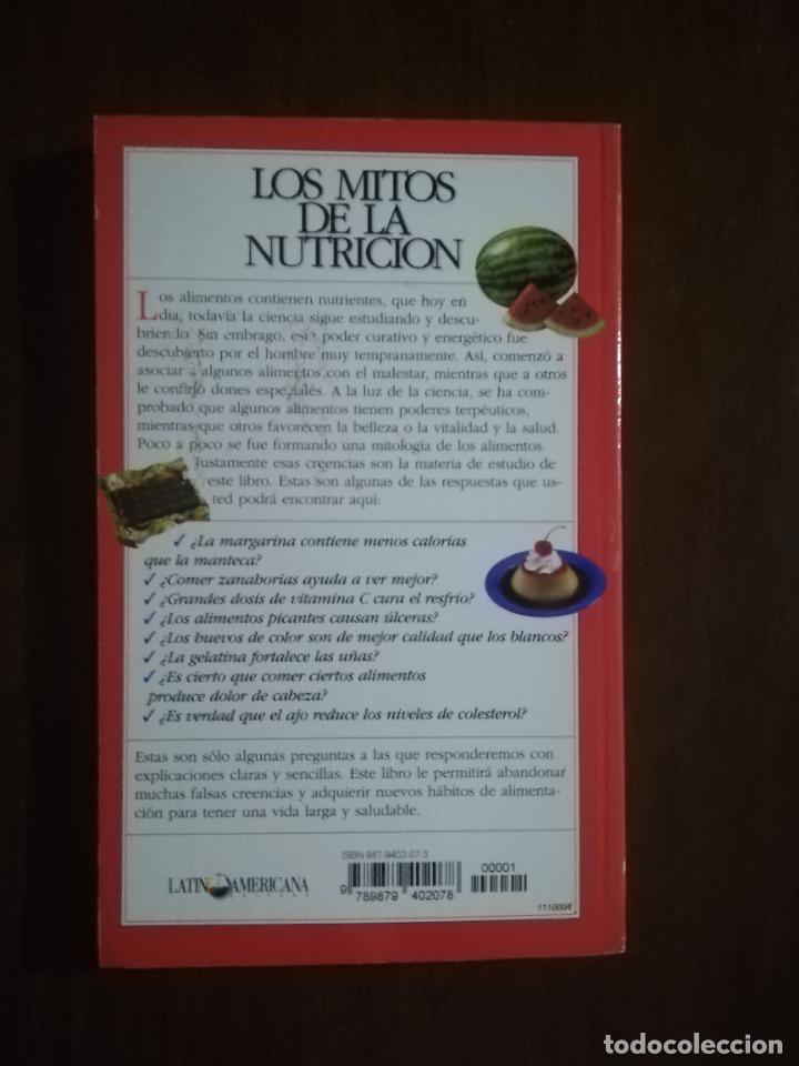 Libros de segunda mano: LOS MITOS DE LA NUTRICION. JUAN HOLBORN. 2000. - Foto 3