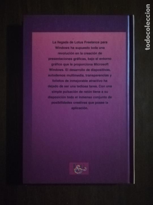 Libros de segunda mano: COMO CONVENCER CON SUS PRESENTACIONES. LOTUS FREELANCE GRAPHICS. 1994. - Foto 3