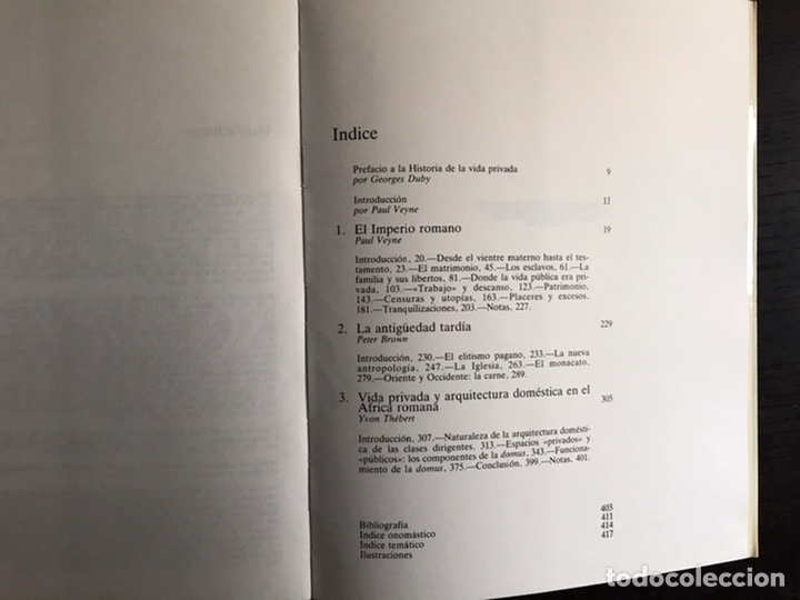 Libros de segunda mano: Historia de la vida privada. 10 tomos. Taurus. Philippe Ari&egrave;s y Georges Duby. - Foto 3