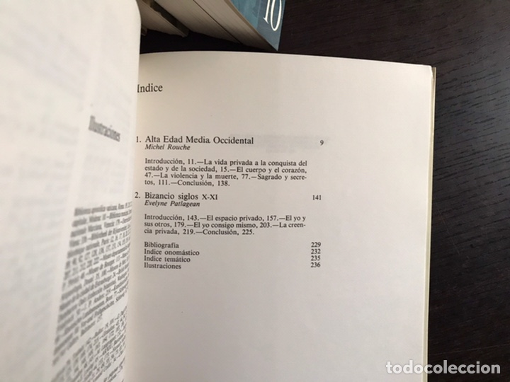 Libros de segunda mano: Historia de la vida privada. 10 tomos. Taurus. Philippe Ari&egrave;s y Georges Duby. - Foto 5