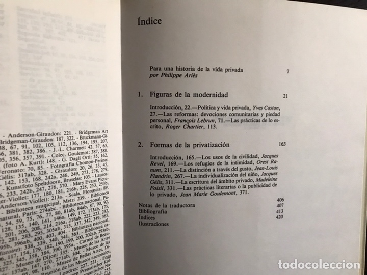 Libros de segunda mano: Historia de la vida privada. 10 tomos. Taurus. Philippe Ari&egrave;s y Georges Duby. - Foto 11