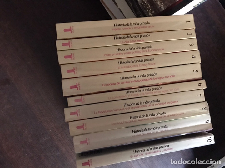 Libros de segunda mano: Historia de la vida privada. 10 tomos. Taurus. Philippe Ari&egrave;s y Georges Duby. - Foto 1