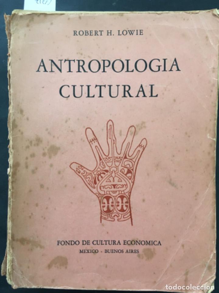 Libros de segunda mano: ANTROPOLOGIA CULTURAL, ROBERT H LOWIE - Foto 1
