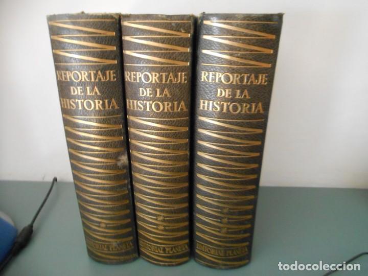 Libros de segunda mano: REPORTAJE DE LA HISTORIA. 3 TOMOS - Foto 1