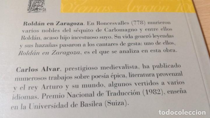 Libros de segunda mano: ROLDAN EN ZARAGOZA / CAI 1OO ARAGON - COL - Foto 3