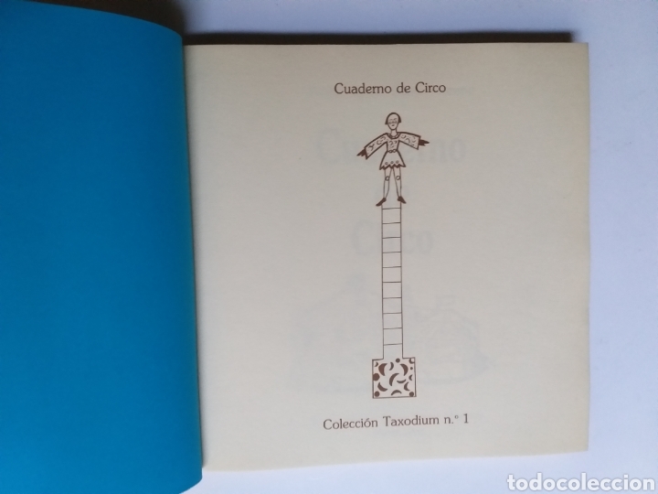 Libros de segunda mano: Cuaderno de circo Javier Sainz Moreno - Foto 6