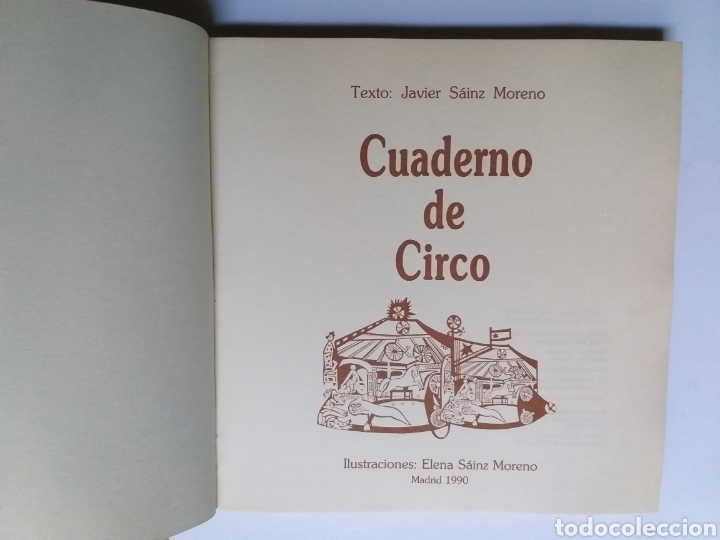 Libros de segunda mano: Cuaderno de circo Javier Sainz Moreno - Foto 7
