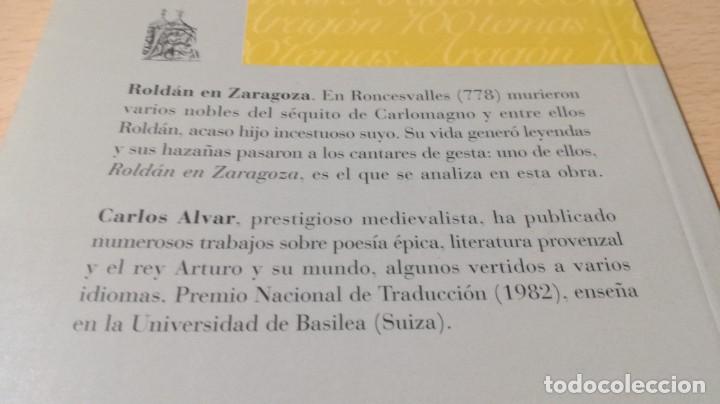 Libros de segunda mano: ROLDAN EN ZARAGOZA / CAI 1OO ARAGON - COL - Foto 3