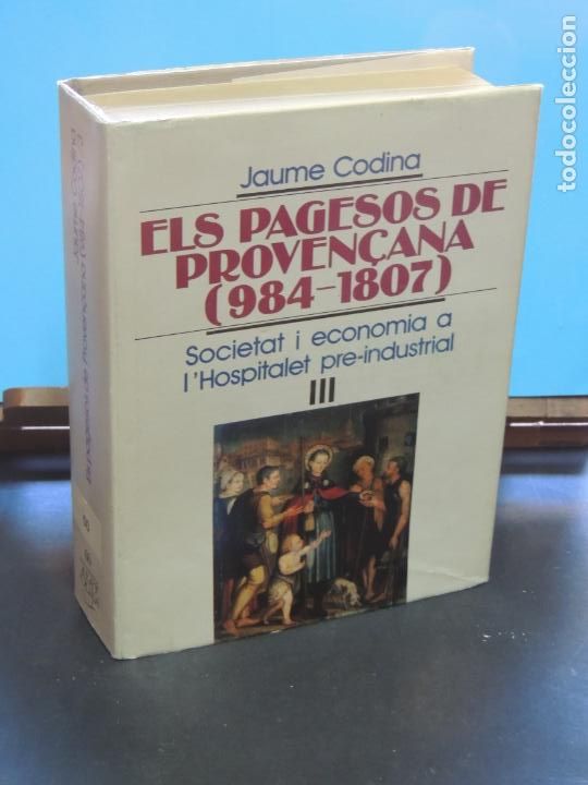 Libros de segunda mano: ELS PAGESOS DE PROVEN&Ccedil;ANA (984-1807).- JAUME CODINA - Foto 1