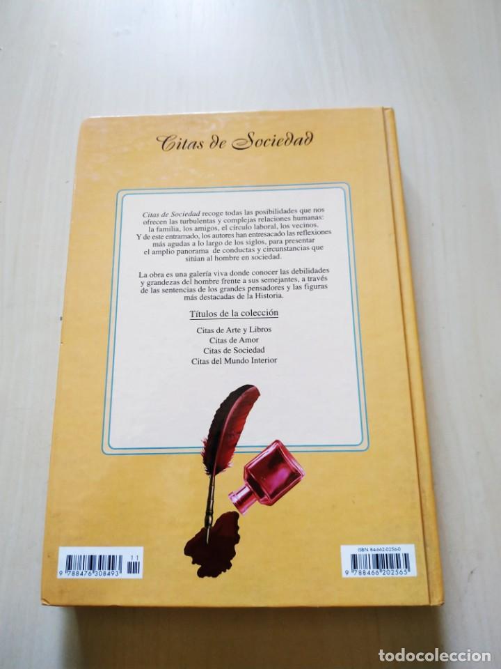 Libros de segunda mano: Citas de Sociedad - Redondo y Vales. Libsa - Foto 2