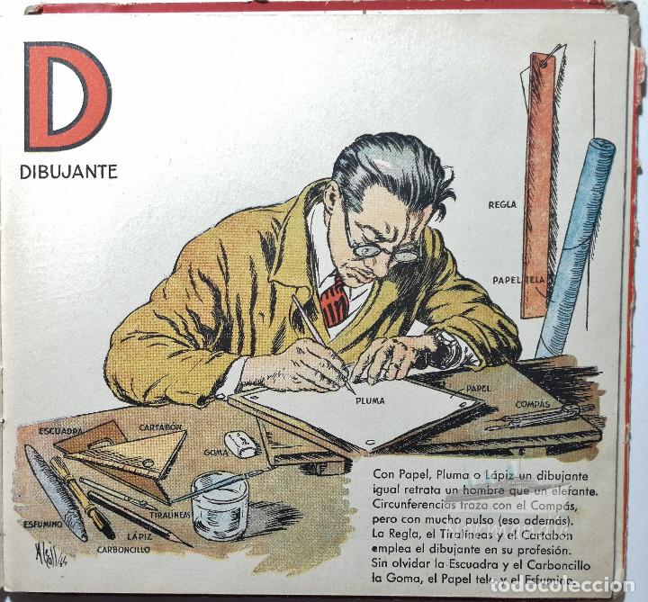 Libros de segunda mano: ABECEDARIO DE LOS OFICIOS. MOLINO. ALEJANDRO COLL. 1945. - Foto 4