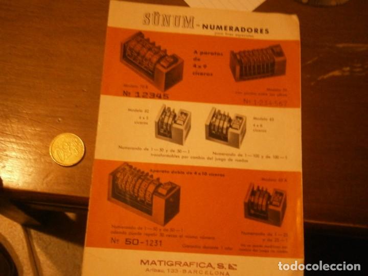 Libros de segunda mano: LIBRO SUNUM, NUMERADORES, MATIGRAFICA S:E (BARCELONA) - Foto 1