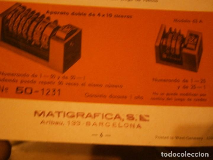 Libros de segunda mano: LIBRO SUNUM, NUMERADORES, MATIGRAFICA S:E (BARCELONA) - Foto 5