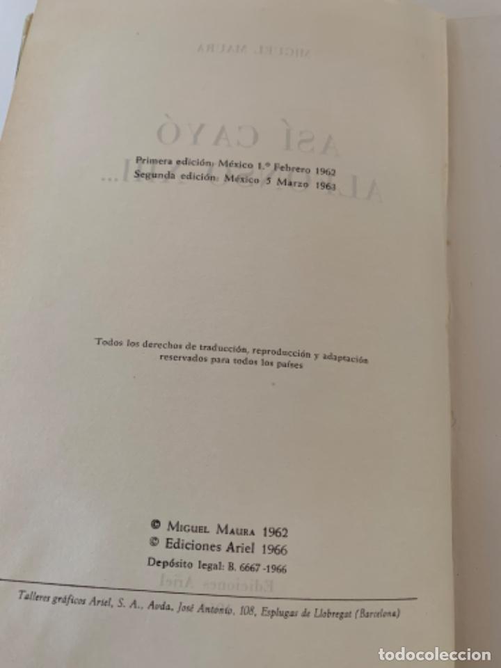 Libros de segunda mano: As&iacute; cay&oacute; Alfonso XIII, libro - Foto 3