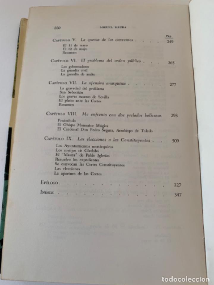 Libros de segunda mano: As&iacute; cay&oacute; Alfonso XIII, libro - Foto 7