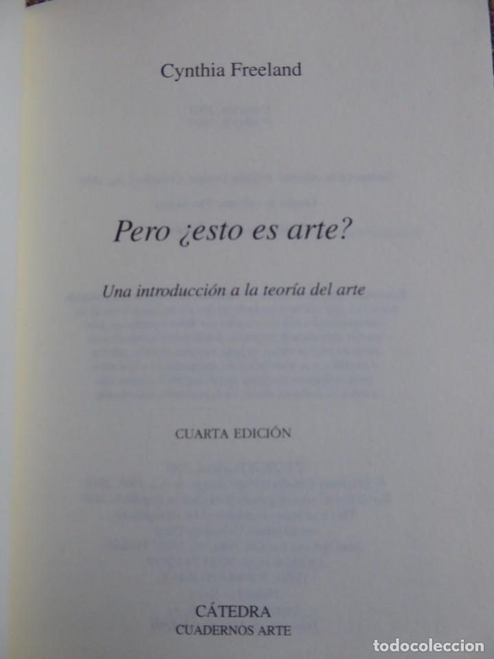 Libros de segunda mano: Pero &iquest;esto es arte? Cynthia Freeland - Foto 3