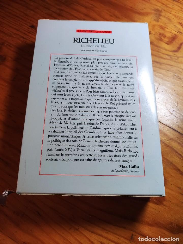 Libros de segunda mano: Richelieu : la raison de l&Eacute;tat #11. Max Gallo. - Foto 5